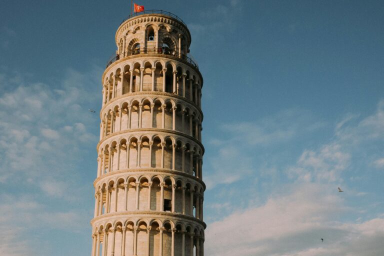 Explore the famous Leaning Tower of Pisa, an architectural marvel in Italy.